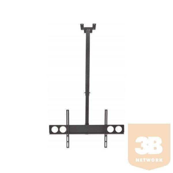 Manhattan 423625 Univerzális Csuklós TV Mennyezeti állvány Fekete
(max.VESA:800x400)(37"-70"-ig)