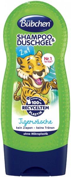 Bübchen Gyermek sampon & tusfürdő, Tigris, 230 ml 