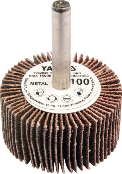 Csapos lamellás csiszoló 40x20x6mm P40