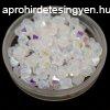 Preciosa bicone gyngy - White Opal AB - 4mm