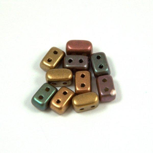 Ios® par Puca®gyöngy - Ancient Gold - 5.5x2.5 mm