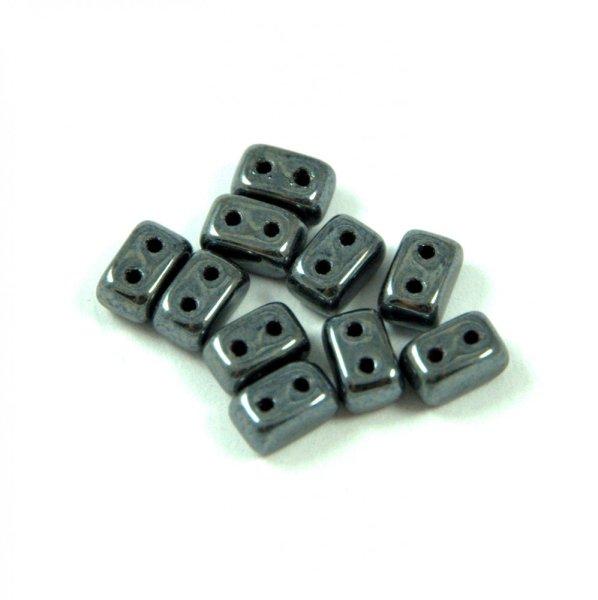 Ios® par Puca®gyöngy - hematite - 5.5x2.5 mm