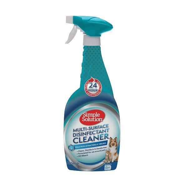 SIMPLE SOLUTION MULTI-SURFACE DISINFECTANT CLEANER - FERTOTLENITO
FELULETTISZTITO, 750 M