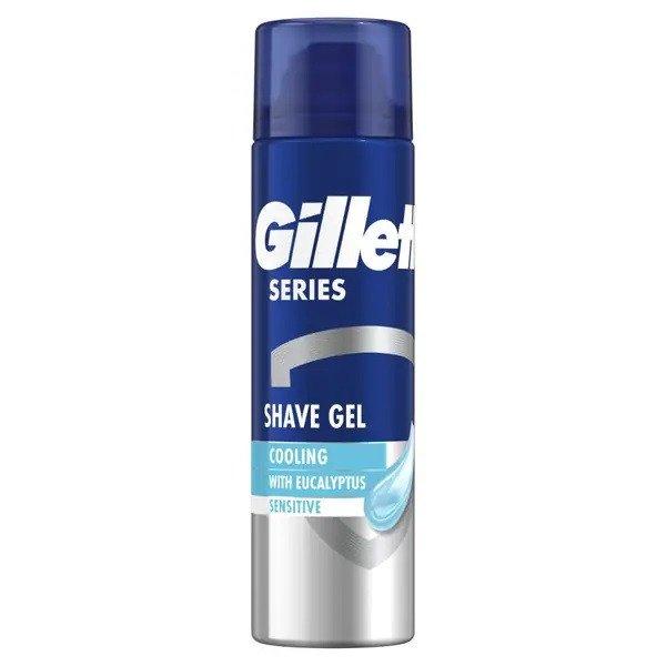 Gillette Hűsítő borotvazselé Series Sensitive Eucalyptus (Cooling Shave Gel)
200 ml