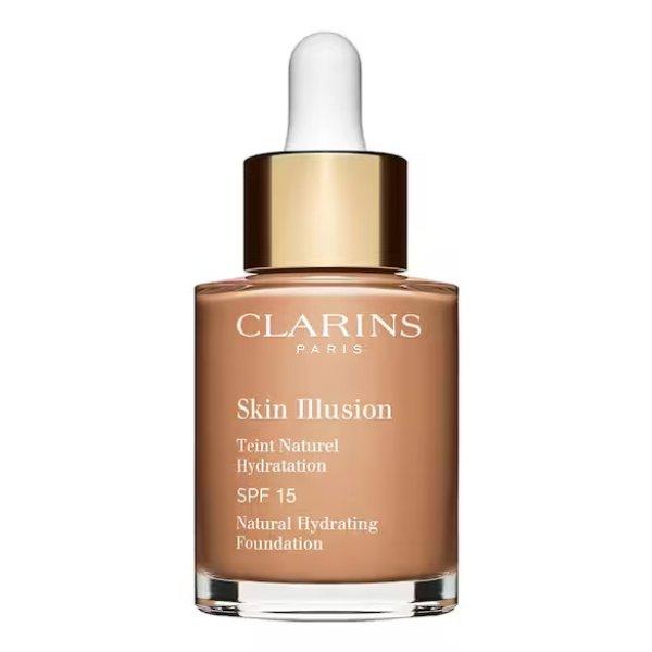 Clarins Hidratáló smink Skin Illusion SPF 15 (Natural Hydrating Foundation) 30
ml 112 Amber