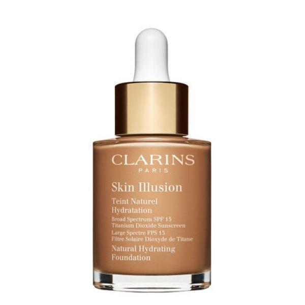 Clarins Hidratáló smink Skin Illusion SPF 15 (Natural Hydrating Foundation) 30
ml 114 Cappuccino