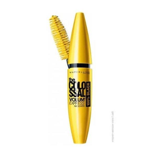 Maybelline Volumennövelő szempillaspirál Colossal Volume Express 10,7 ml 100%
Black