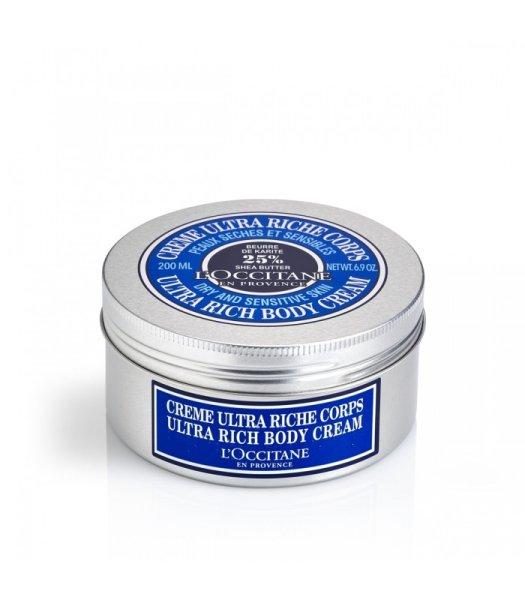 L'Occitane en Provence Tápláló testápoló krém 25% Shea Butter (Ultra
Rich Body Cream) 200 ml
