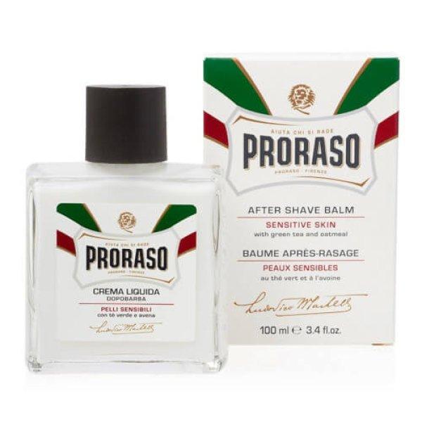 Proraso White (After Shave Balm) 100 ml borotválkozás utáni balzsam
érzékeny bőrre zöld teával