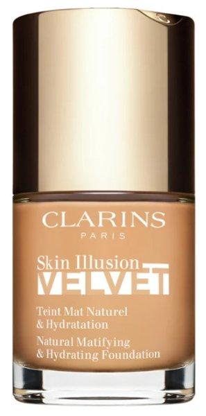 Clarins Mattító alapozó Skin Illusion Velvet (Natural Matifying & Hydrating
Foundation) 30 ml 108.5W