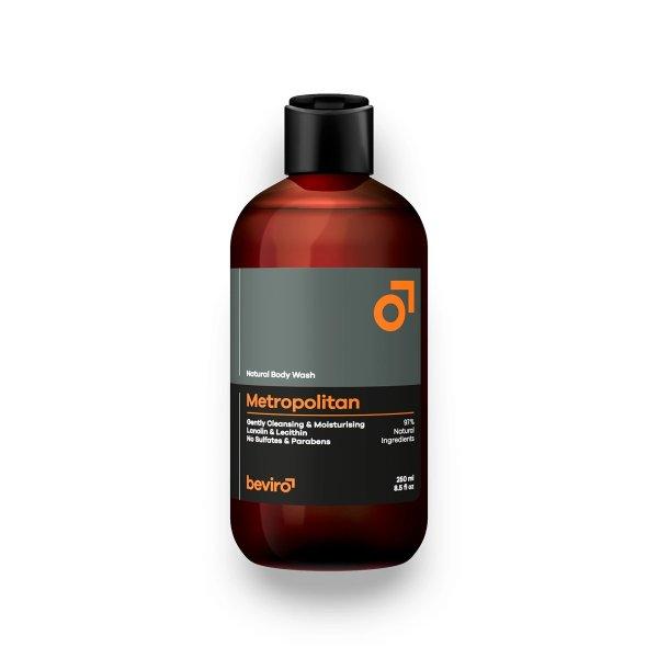 beviro Természetes tusfürdő Metropolitan (Natural Body Wash) 250 ml