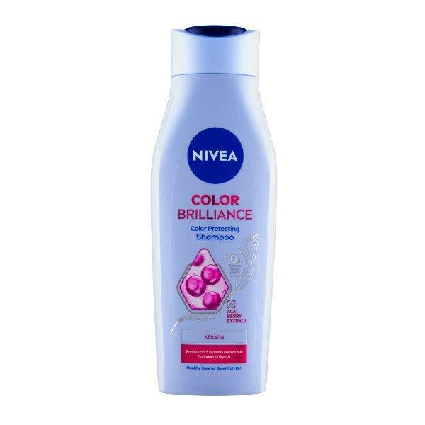 Nivea Sampon a ragyogó hajszínért Color Brilliance (Color Protecting Shampoo)
250 ml