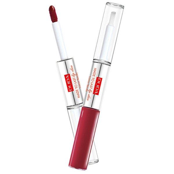 PUPA Milano Hosszantartó folyékony ajakrúzs Made To Last Lip Duo (Liquid Lip
Colour) 2 x 4 ml 005 Deep Ruby