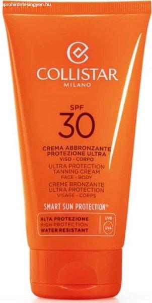 Collistar Arc- és testápoló krém intenzív barnuláshoz SPF 30 (Ultra
Protection Tanning Cream) 150 ml