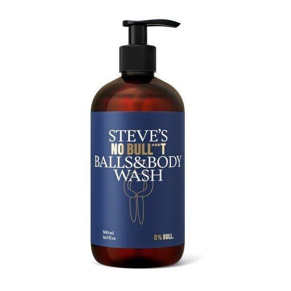 Steve's Steve tusfürdő intim testrészekre és az egész testre (Balls &
Body Wash) 500 ml