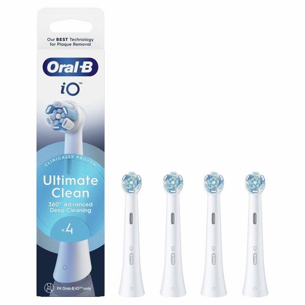 Oral B Csere kefefejek Ultimate Clean iO White 4 db