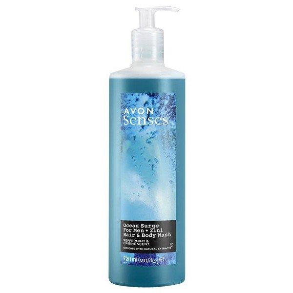 Avon Tusfürdő testre és hajra tenger és a menta illatával (Hair & Body
Wash) 720 ml