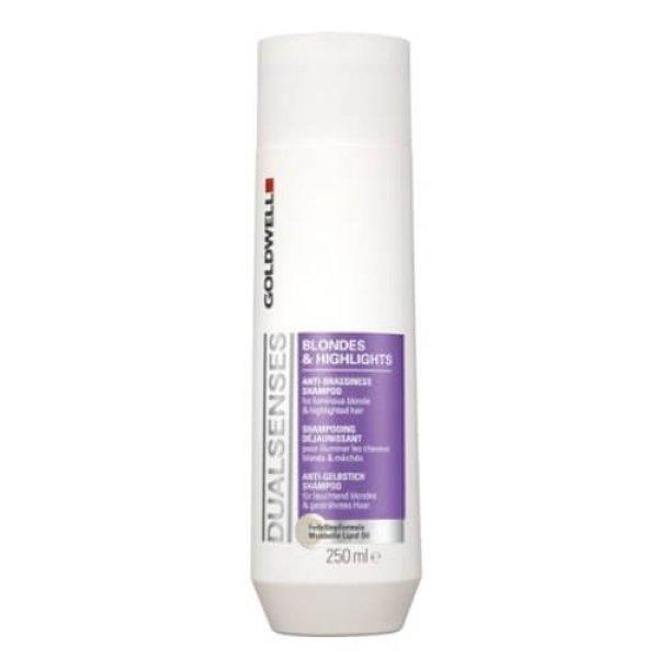 Goldwell Sampon szőke és melírozott hajra Dualsenses Blondes & Highlights
(Anti-Yellow Shampoo) 1000 ml