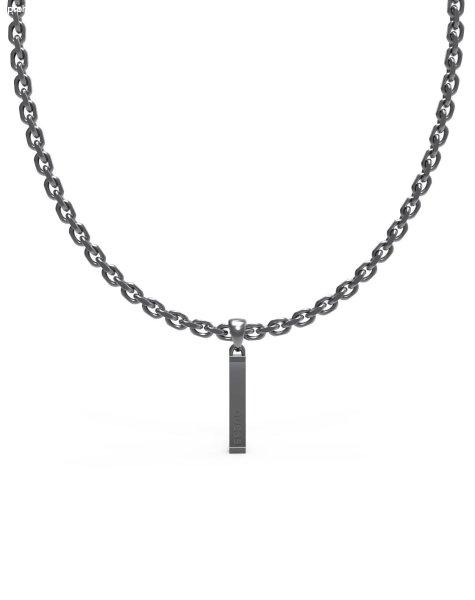 Guess Stílusos acél nyaklánc X Plate JUXN03001JWGMT/U