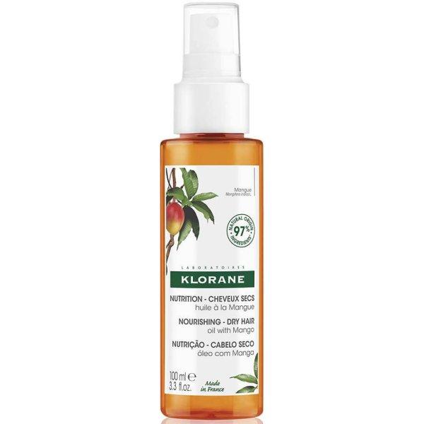 Klorane Tápláló olaj száraz hajra (Nourishing Dry Hair Oil) 100 ml