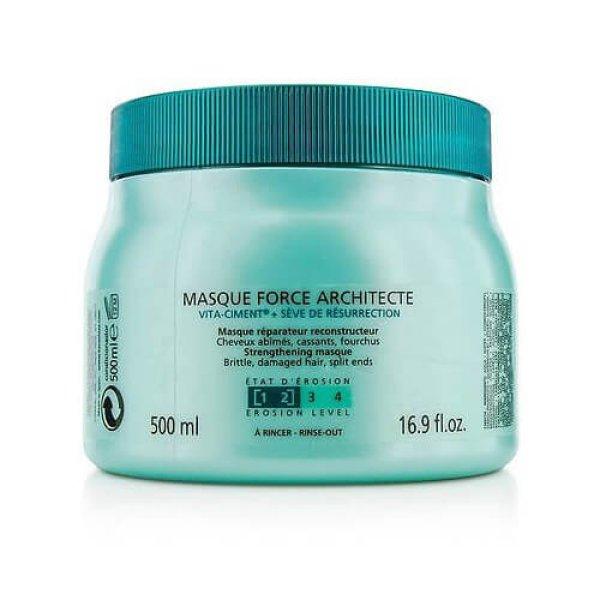 Kérastase Maszk nagyon törékeny és sérült hajra Masque Force Architecte
(Reconstructing Masque) 500 ml