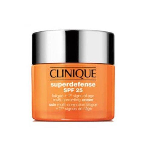 Clinique Nappali krém száraz és normál bőrre Superdefense SPF 25
(Multi-Correcting Cream) 30 ml