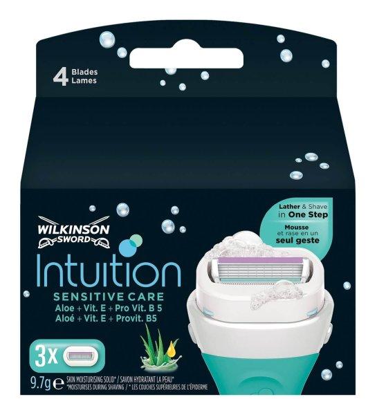 Wilkinson Sword Borotvabetét Wilkinson Intuition Naturals Sensitive 3 db