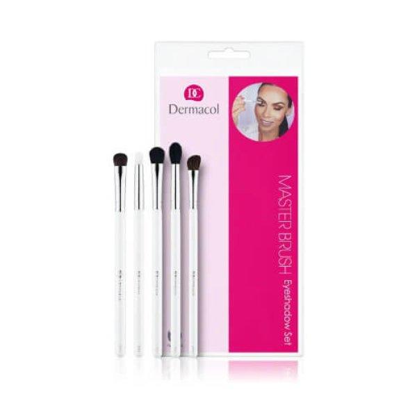 Dermacol Kozmetikai ecsetkészlet tokkal és kártyával Master Brush (Eyeshadow
Set)