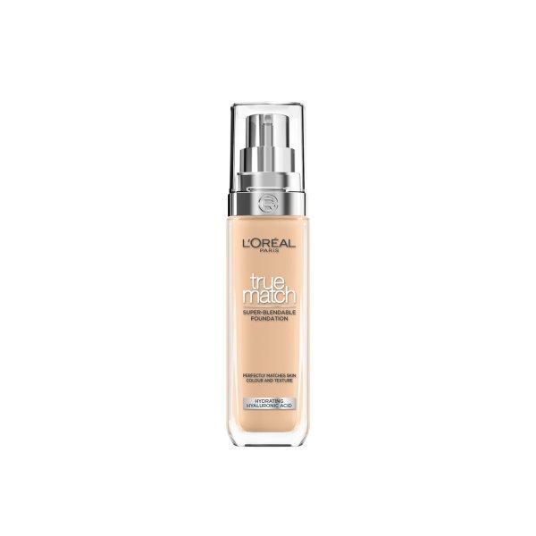L'Oréal Paris Egységesítő és javító smink True Match
(Super-Blendable Foundation) 30 ml 3.N