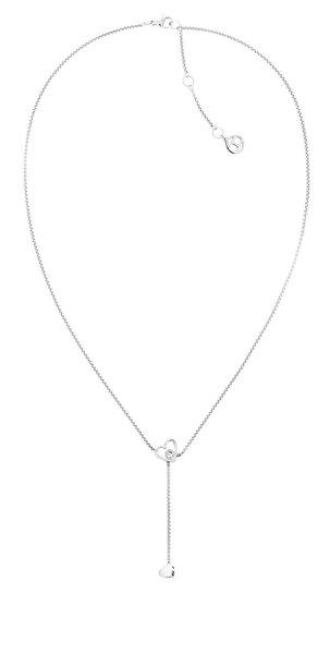 Tommy Hilfiger Modern acél nyaklánc szívekkel Hanging Heart 2780671