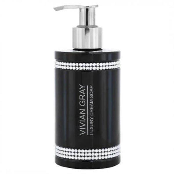 Vivian Gray Krémes folyékony szappan Black Crystals (Luxury Cream Soap) 250 ml