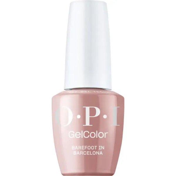 OPI Zselés körömlakk GelColor 15 ml Barefoot in Barcelona
