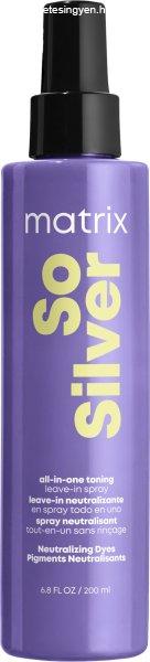 Matrix Öblítést nem igénylő semlegesítő spray So Silver (All-in-One
Toning Leave-In Spray) 200 ml