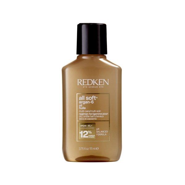 Redken All Soft Argan-6 Oil (Multi-Care Oil) olaj száraz és törékeny hajra
111 ml