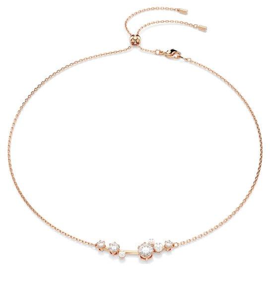 Swarovski Aranyozott nyaklánc kristálygyöngyökkel és cirkónium kövekkel
Constella 5729504