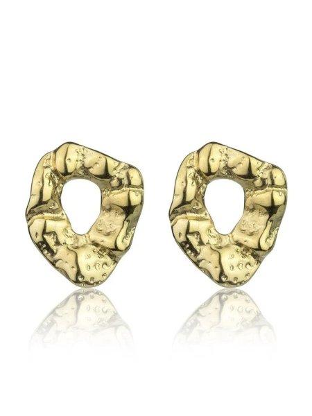 Marc Malone Aranyozott dizájn fülbevaló Haisley Gold Earrings MCE24014G