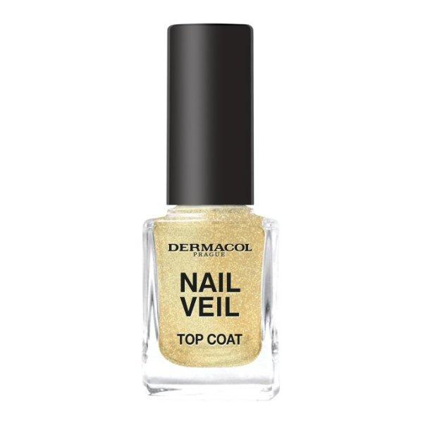 Dermacol Körömlakk Sparkling Beach Nail Veil (Top Coat) 11 ml