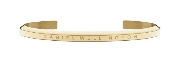 Daniel Wellington Divatos tömör aranyozott karkötő Classic DW0040000 L: 18,5
cm