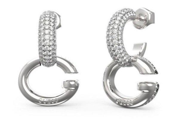 Guess Divatos karika fülbevaló kristályokkal Oh My G JUBE04521JWRHT/U