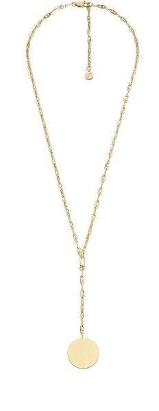 Fossil Stílusos aranyozott nyaklánc Heritage JA7258710