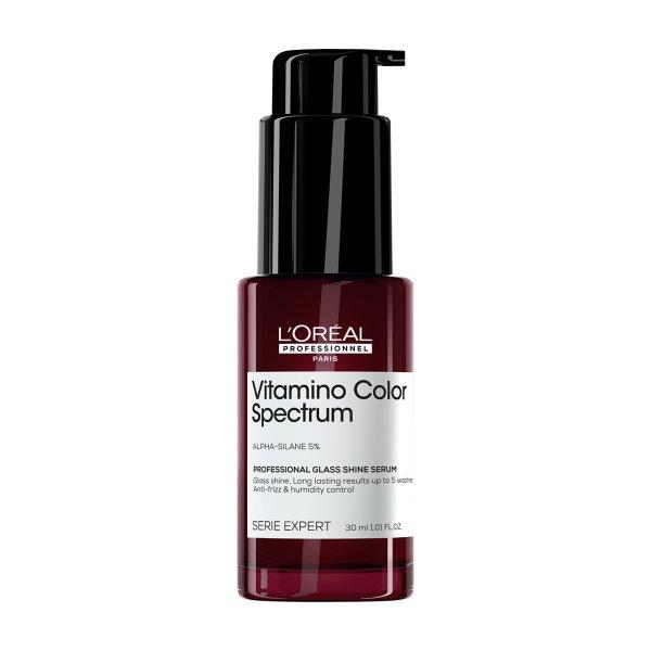 L'Oréal Professionnel Öblítést nem igénylő szérum hajra Vitamino
Color Spectrum (Professional Glass Shine Serum) 30 ml