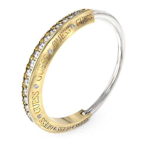 Guess Női tömör bicolor karkötő Guess Bond JUBB03252JWRHYG 5,5 x 4,5 cm - D