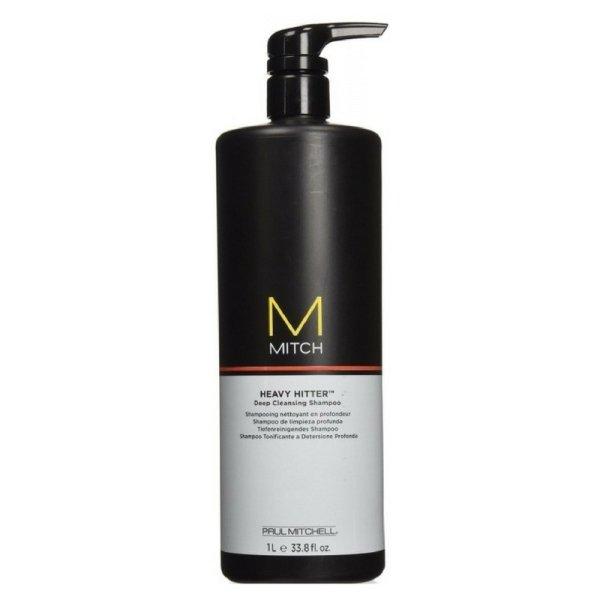 Paul Mitchell Mélytisztító sampon Mitch Heavy Hitter (Deep Cleansing Shampoo)
1000 ml