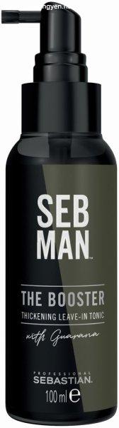 Sebastian Professional Öblítést nem igénylő tonik a haj sűrűségéért
SEB MAN The Booster (Thickening Leave-In Tonic) 100 ml
