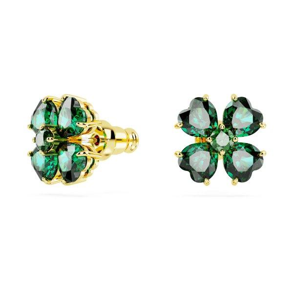 Swarovski Aranyozott fülbevaló Négylevelű lóhere kristályokkal Idyllia
5666236