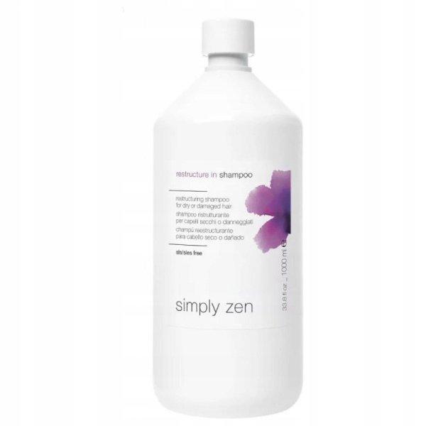 Simply Zen Sampon száraz és sérült hajra (Restructuring Shampoo) 1000 ml