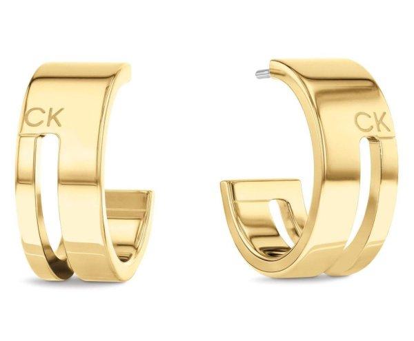 Calvin Klein Időtlen karika fülbevaló Geometric Essentials 35000676