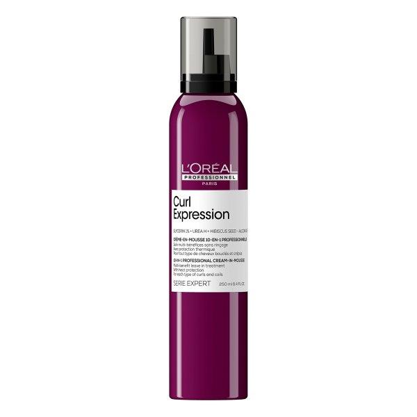 L'Oréal Professionnel Többfunkciós krémhab göndör és hullámos hajra
Curl Expression 10-in-1 (Professional Cream-in-Mousse) 250 ml