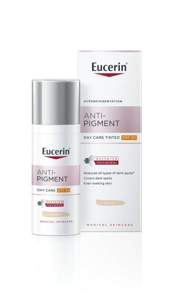 Eucerin Nappali színezett krém SPF 30 Antipigment (Tinted Cream) 50 ml Medium