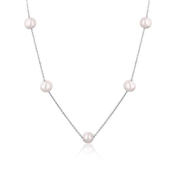 JwL Luxury Pearls Nyaklánc finom 5 igazgyöngyből JL0755